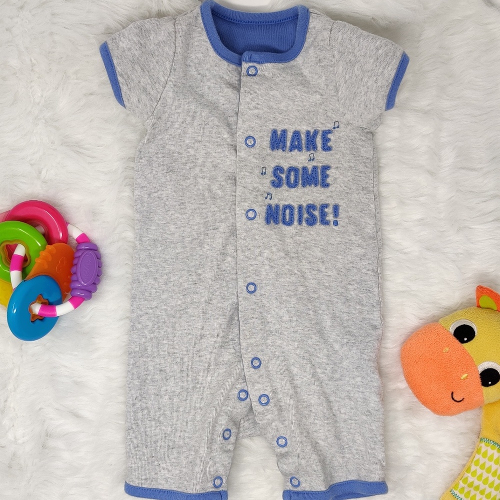 Mothercare Baby Romper 3-6M Make Some Noise